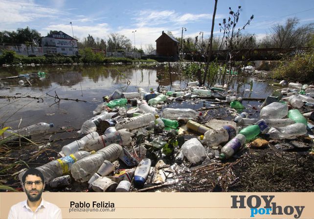 La epidemia  de vivir con el agua al cuello