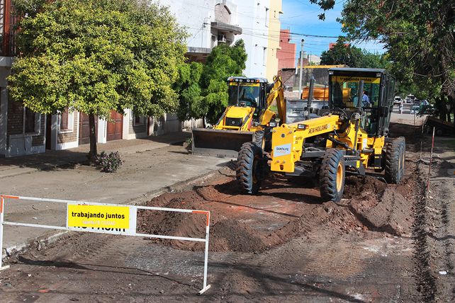 Avanza la conexión vial entre Fomento 9 de Julio y Barranquitas