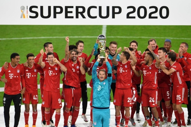 Bayern Munich se consagró campeón de la Supercopa de Alemania.