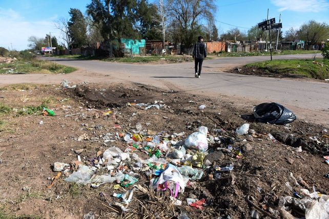 La zona de Baigorria y Pérez
