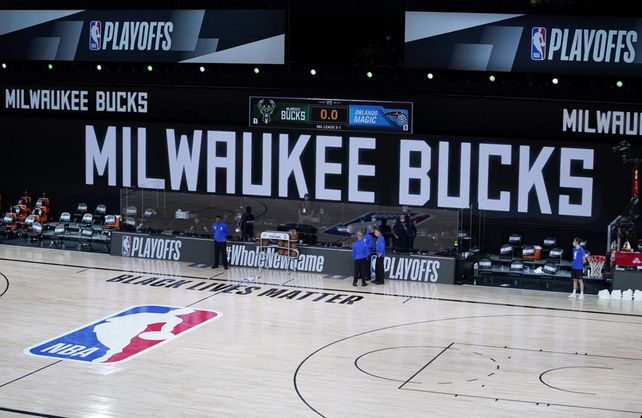 Milwaukee no jugó ante Orlando por el racismo en la NBA