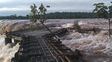 El Parque Nacional Iguazú debió cerrar por la crecida de los ríos Iguazú y Uruguay