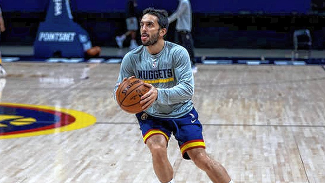 Campazzo fue suplente y sin acción en la derrota de Denver