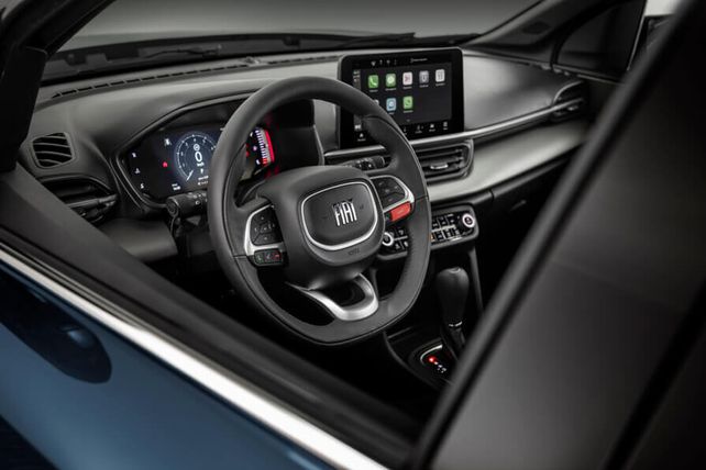 El interior del Fiat Pulse conjuga tecnología con confort.