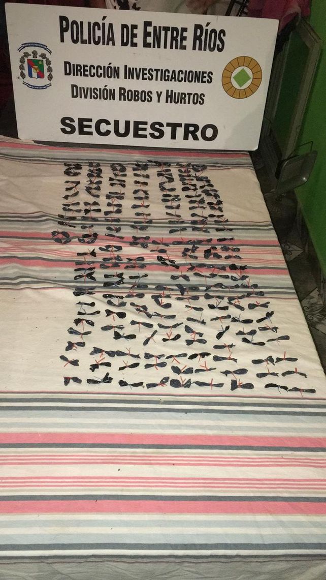 Las bolsas con alita de mosca.&nbsp;