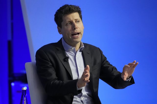 Sam Altman, gurú de la IA y fundador de ChatGPT. 