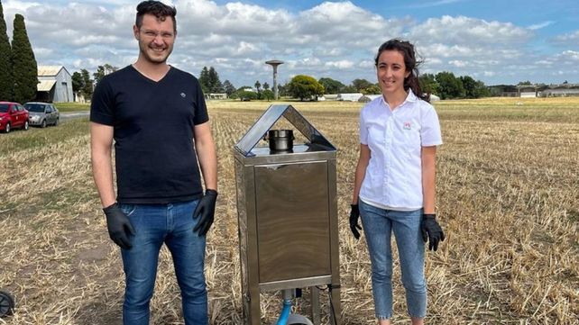 Becario del Conicet creó el primer detector de pesticidas en el aire para Argentina