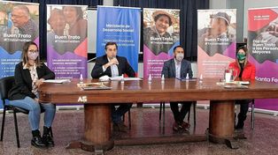 La provincia lanzó la campaña de Buen Trato hacia las Personas Mayores