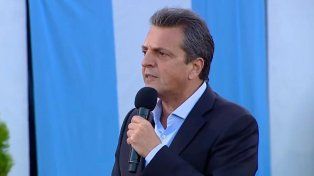 Sergio Massa llamó a tener fuerzas de seguridad mejor pagas&nbsp;