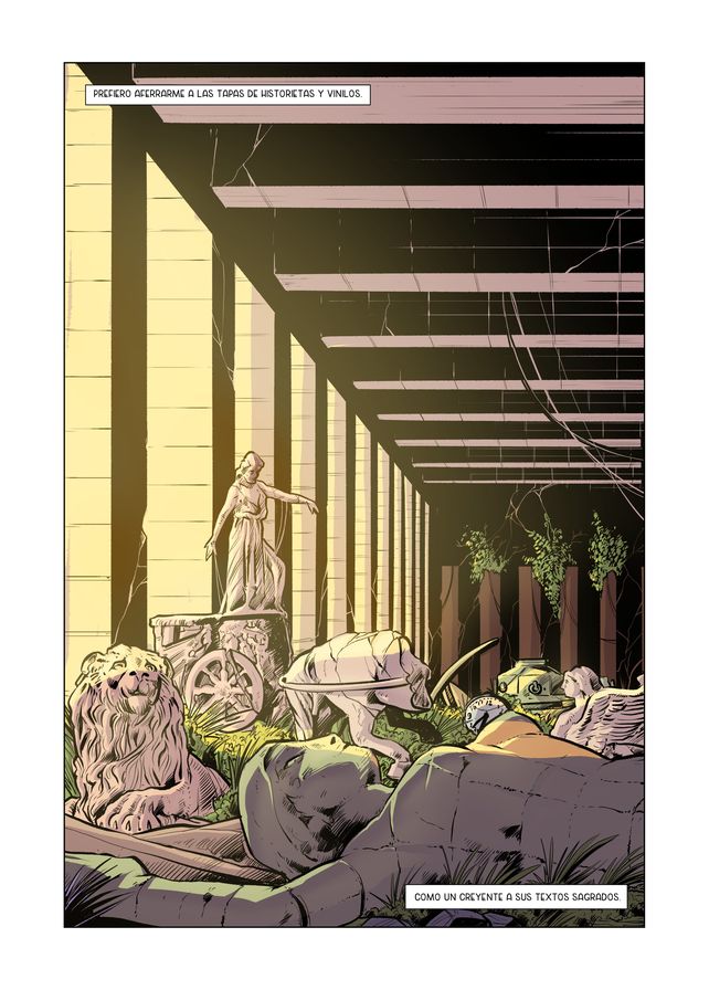 Una Rosario en ruinas se hace presente en la obra de Daniel Basilio