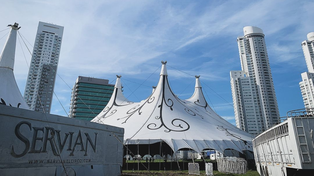 Robaron pertenencias de los artistas del circo Servian mientras hacían la función