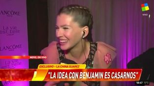 La China Suárez contó cómo fue la romántica propuesta de casamiento de Vicuña