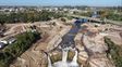 Arroyo Saladillo: 70 % de avance en una obra clave para detener el retroceso de la cascada
