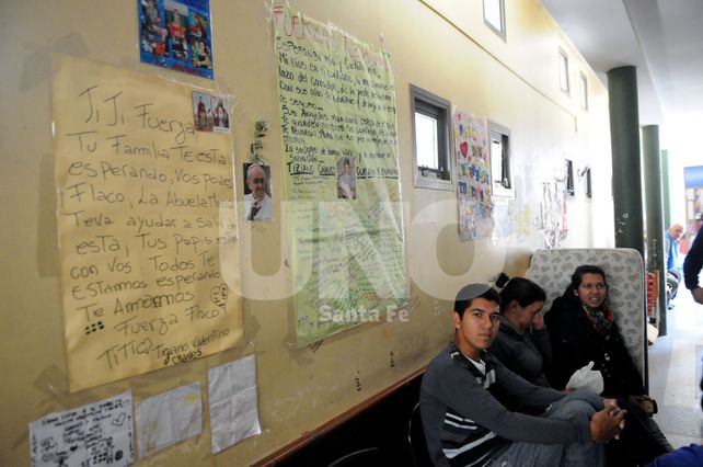 Los padres de Tiziano Chávez.