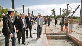La obra del museo del Parque de la Constitución tiene un avance del 45 %