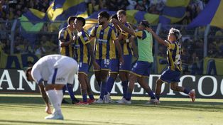Triunfo ante Vélez. El último partido que Central jugó en el Gigante de Arroyito. Lo ganó sobre la hora.