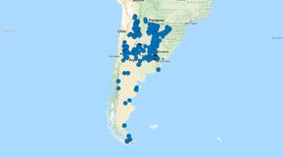 Tras el error, ahora sí incluyeron a Santa Fe en el mapa de lugares de testeos de VIH
