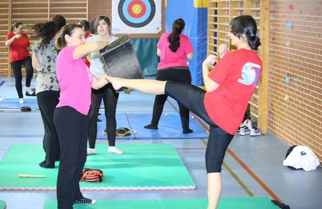 Curso de defensa personal en Santo Tomé