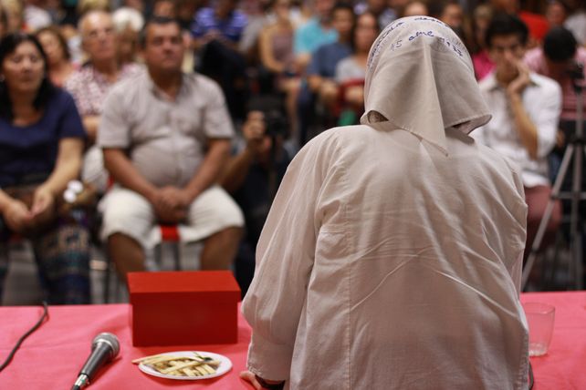 Una espalda que sabe de luchas. Foto Gentileza Santiago Fiorotto.&nbsp;