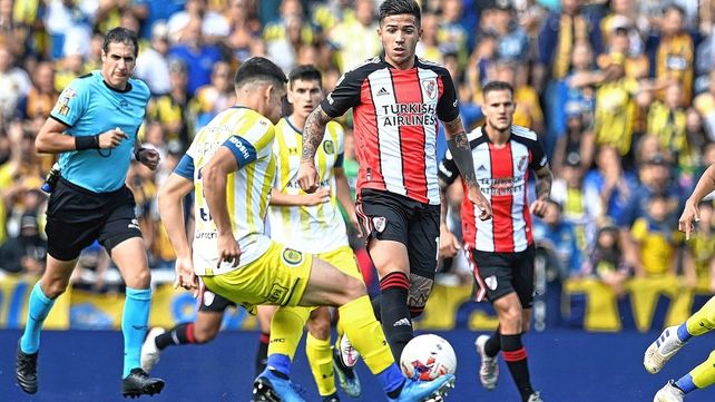 Central fue superior en el primer tiempo y por eso está derrotando a River.