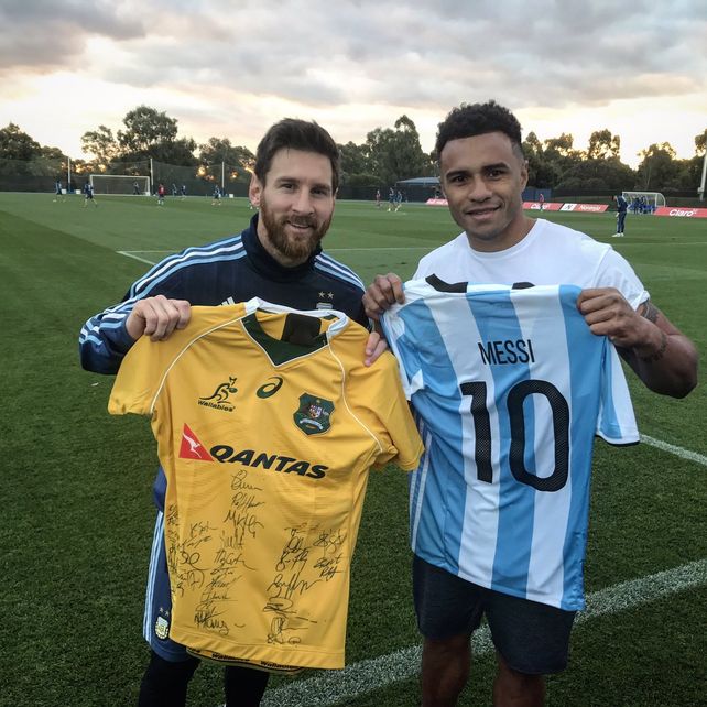 Argentina y la visita especial de los Wallabies