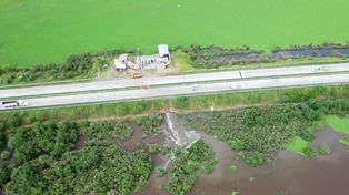 Reservorios, desagües y estaciones de bombeo: refuerzan el drenaje urbano en Santa Fe para anticiparse a El Niño