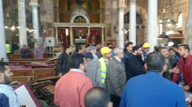 El Cairo: al menos 25 muertos y 49 heridos en atentado contra iglesia cristiana