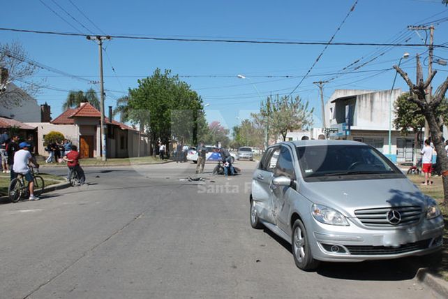 Murió un joven como consecuencia de un choque en Santo Tomé