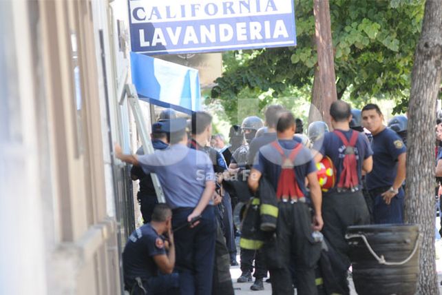 Se atrincheró por más de tres horas con una granada por un conflicto con su esposa