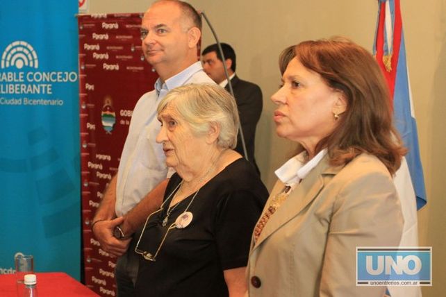 Clara Fink fue declarada ciudadana ilustre de Paraná