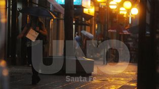 Rige un alerta por tormentas fuertes con  lluvias intensas que incluye al Departamento La Capital