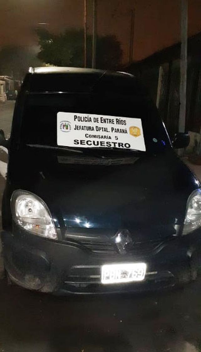 Robo en la madrugada del sábado en Paraná