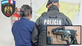 Detenido por amenazar con una pistola a otro automovilista.