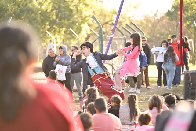 Un domingo en familia: La Granja del parque de Villa Gobernador Gálvez celebró un nuevo aniversario