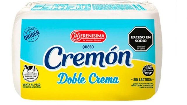 Assal alerta por el queso cremoso La Serenísima