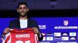 Cuti Romero fue presentado en el Atlético de Madrid