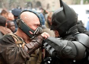 El asesino usó una máscara de un villano de Batman