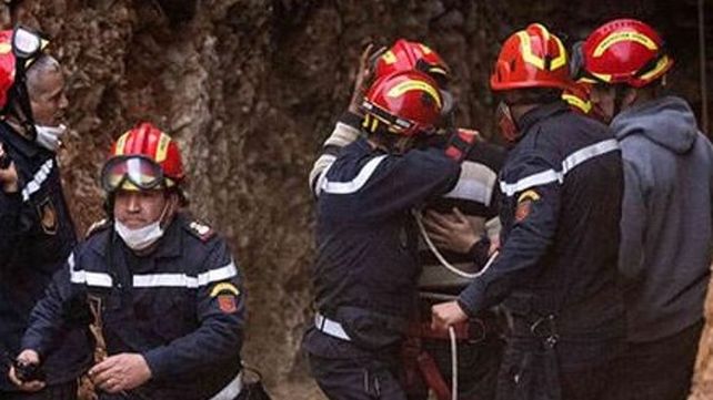 Los rescatistas lamentaron el triste final tras confirmarse el deceso de Rayan.