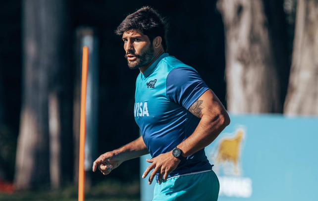 El tercera línea de Los Pumas Rodrigo Bruni también volverá a trabajar en Casa Pumas pensando en el Rugby Championship.