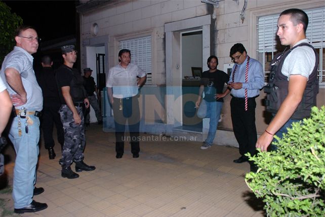 Importante despliegue policial en la zona de la Universidad Nacional de Litoral