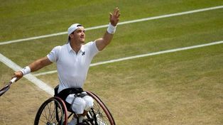 Gustavo Fernández se metió en las semifinales de Wimbledon