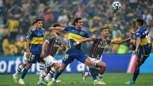 Boca y Fluminense juegan en el mítico Maracaná