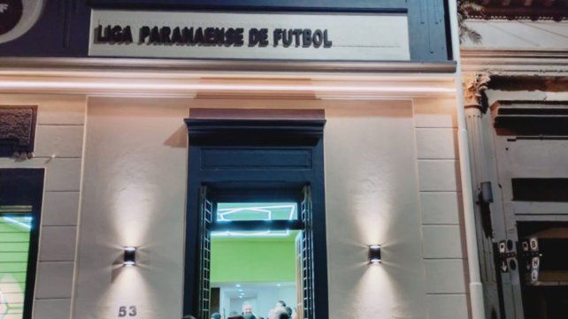 El remodelado frente de la Liga Paranaense de Fútbol.&nbsp;