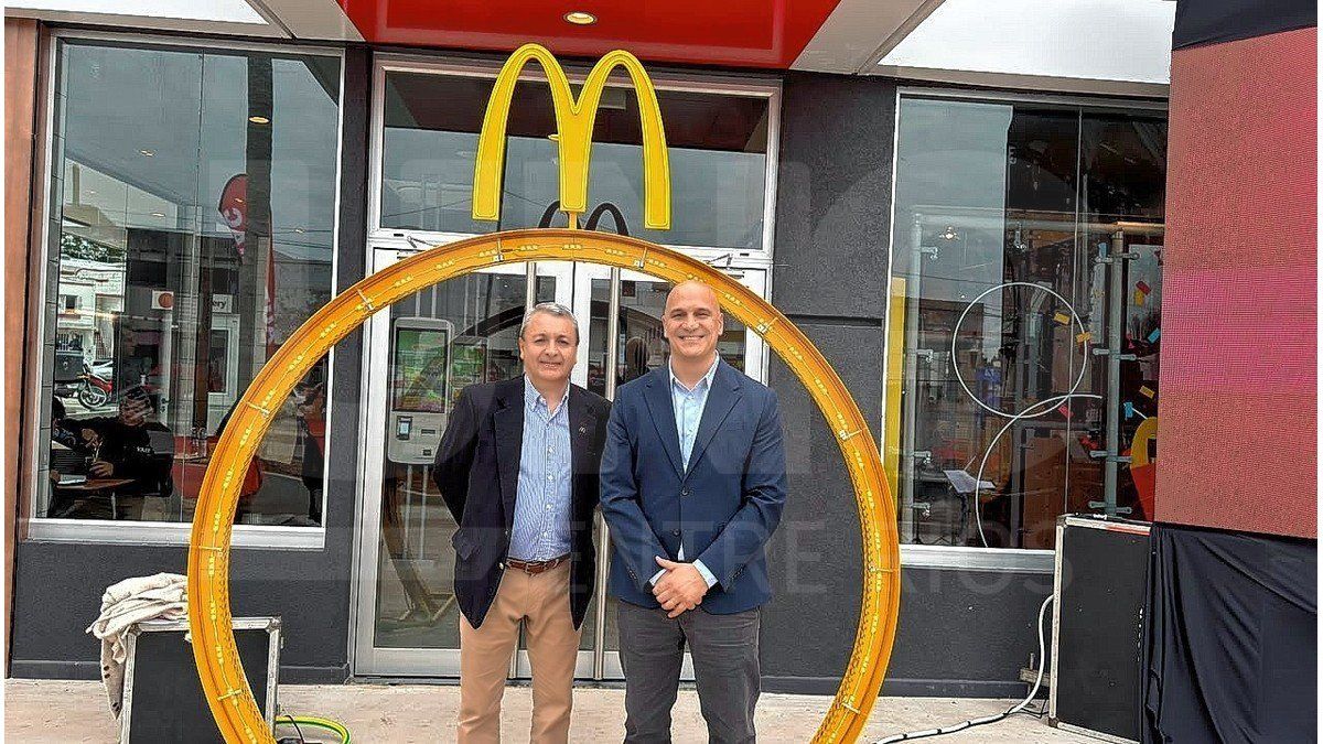 Estamos muy contentos: las declaraciones por la apertura del segundo McDonalds en Paraná