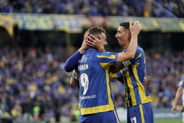 Ángel Di María y Marco Ruben