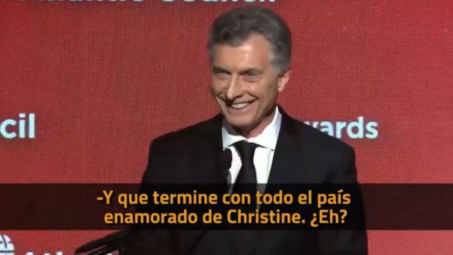 Macri: Espero que el país se enamore de Christine Lagarde