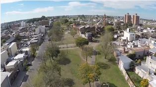 Un video filmado por un dron, muestra el recorrido del futuro Tren Urbano
