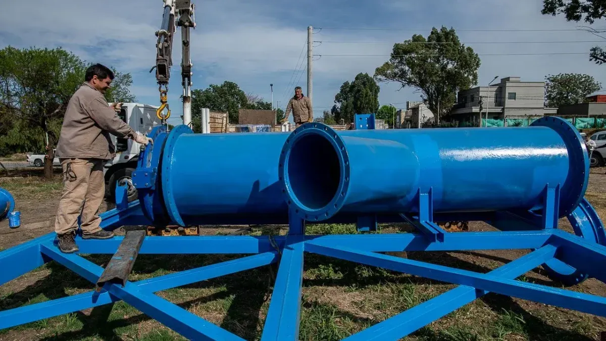 Paraná: comenzó la obra que optimizará el servicio de agua potable