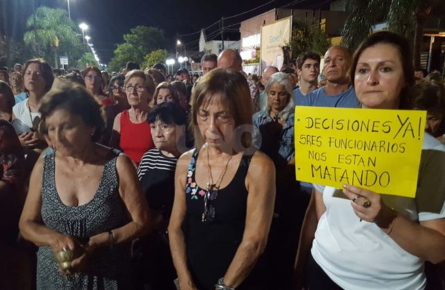 Cacerolazos de vecinales pidiendo seguridad.