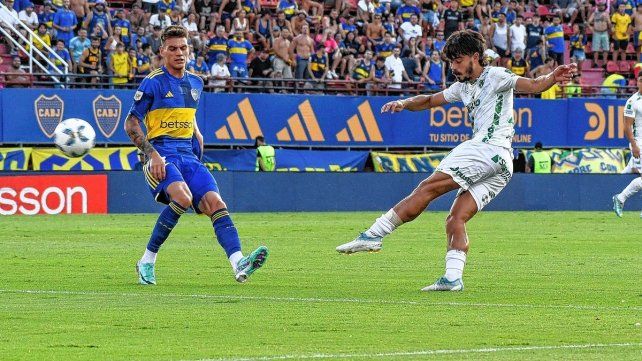 Boca Juniors empató 1-1 ante Sarmiento en el Nuevo Gasómetro.
